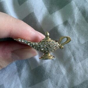 Disney Gold Aladdin Adjustable Lamp Ring